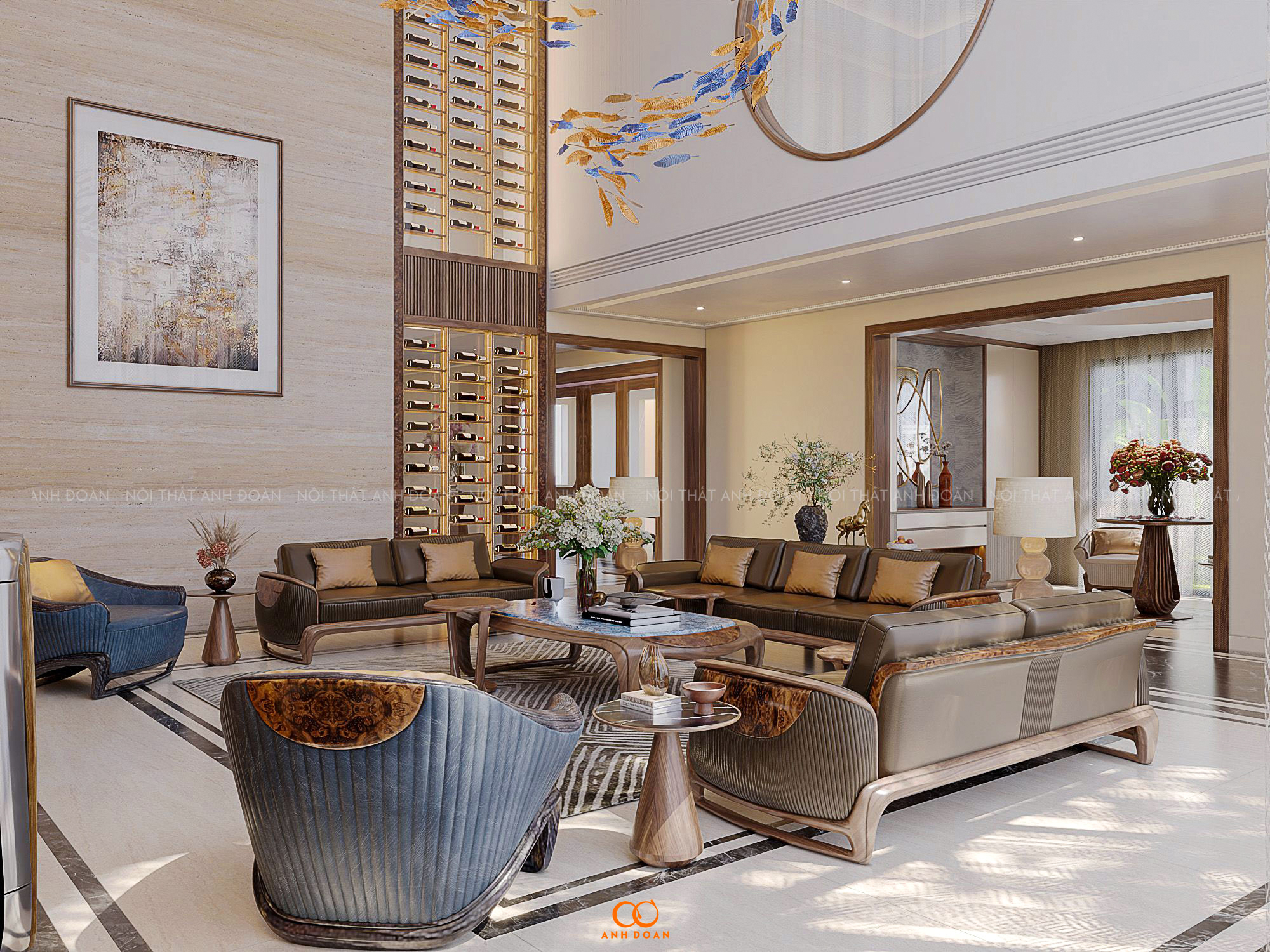 Thiết kế không gian nội thất (Thiết kế 3D) – Thiết kế bản vẽ chi tiết sản xuất  