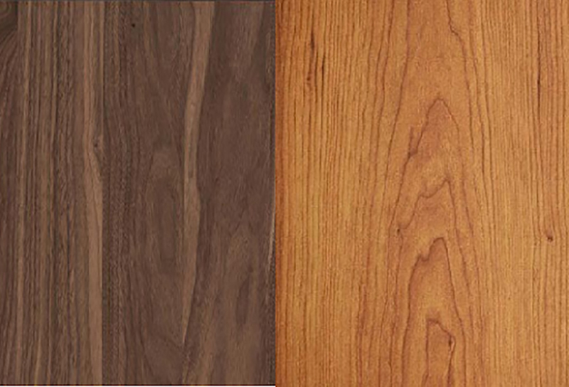 Màu sắc của gỗ óc chó và gỗ xoan đào