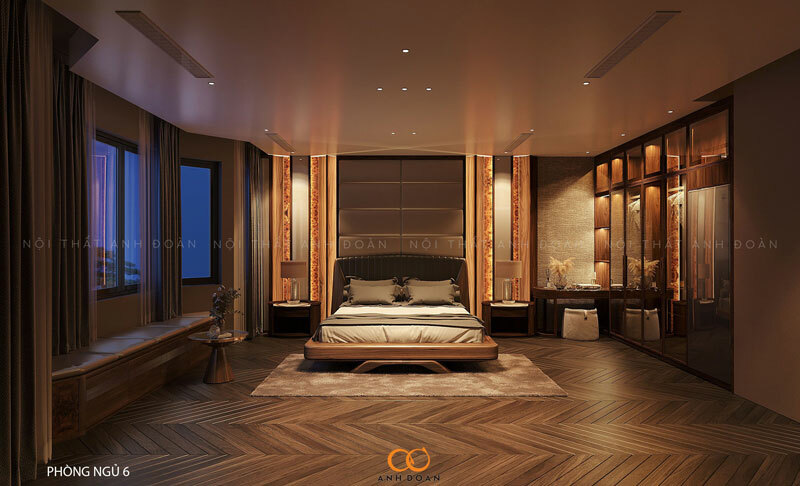 Phòng ngủ là một không gian tuyệt vời khác trong nhà để thay đổi sang phong cách “quiet luxury”