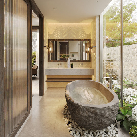 6 ý tưởng cải tạo phòng tắm thành không gian thư giãn, nghỉ ngơi