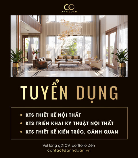 TUYỂN DỤNG KIẾN TRÚC SƯ