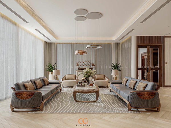 Thiết kế C.H Villa Đông Anh