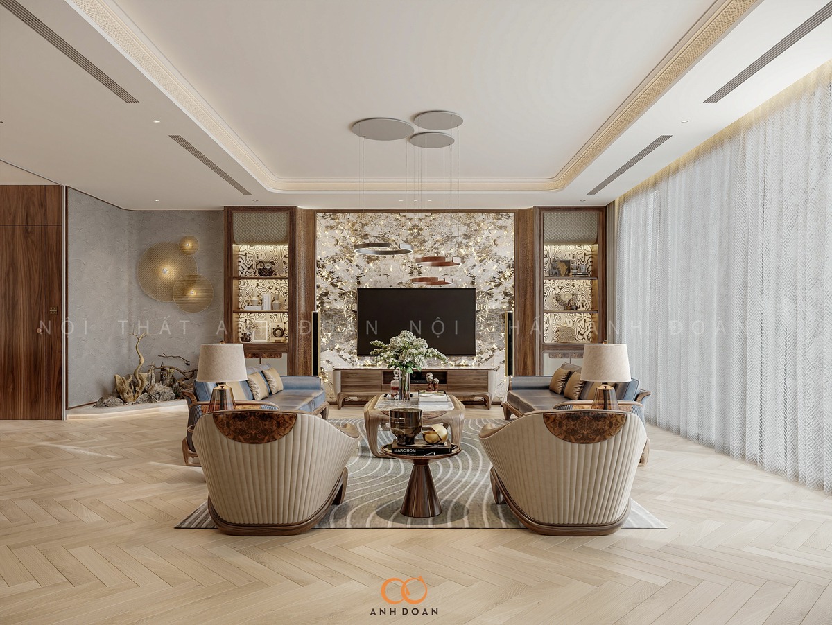 Thiết kế C.H Villa Đông Anh